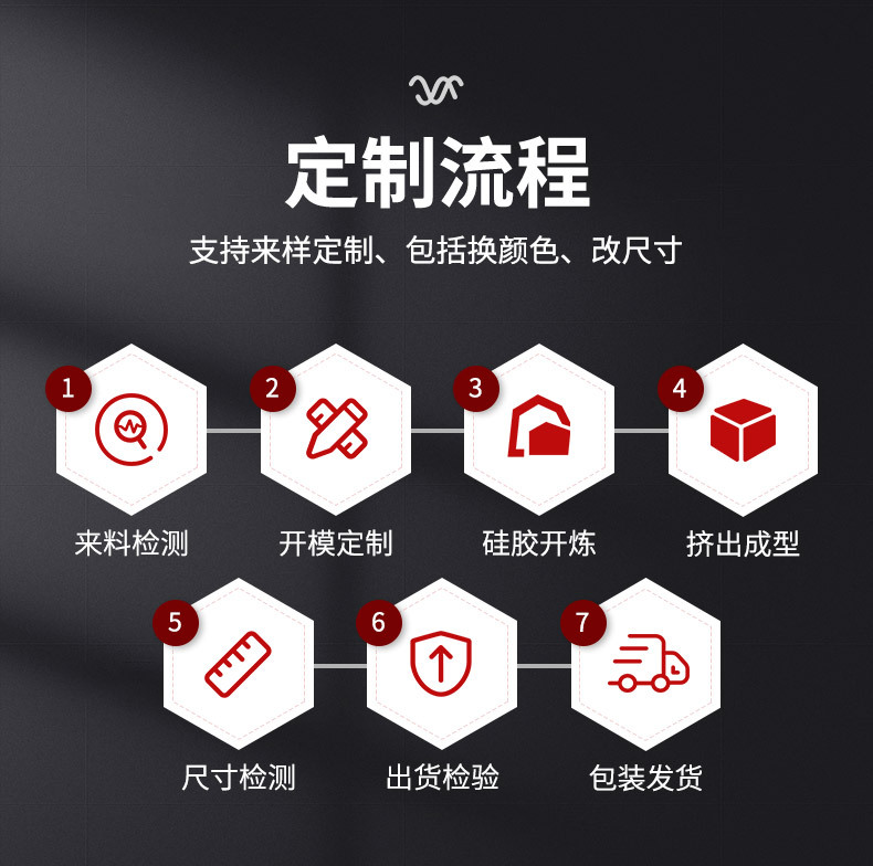 彩色硅膠管